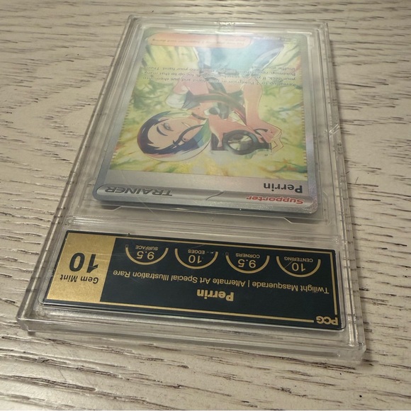 Perrin 220/167 Twilight Masquerade PCG Gem Mint 10 Pokemon (English) - Picture 6 of 6